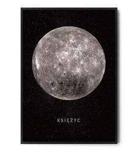 Plakat KSIĘŻYC