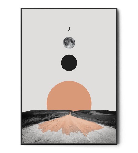 Plakat TO THE MOON