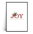 Plakat JOY TO THE WOLRD no.2