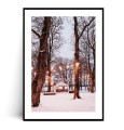 Plakat ZIMOWY PARK z marginesem