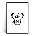 Plakat OH DEER