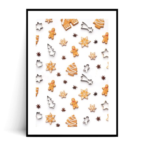 Plakat CIASTECZKA z marginesem