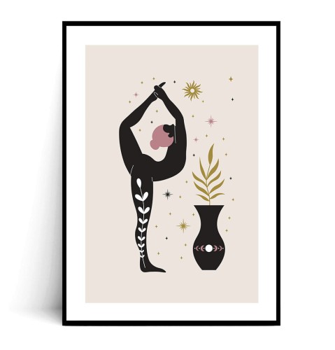 Plakat JOGA no.5 z marginesem