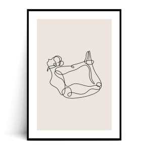 Plakat JOGA MINIMAL no.2 
