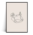 Plakat JOGA MINIMAL no.2
