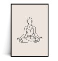 Plakat JOGA MINIMAL no.3