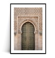 Plakat BOHO DRZWI z marginesem