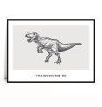 Plakat TYRANNOSAURUS REX