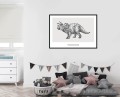 Plakat TRICERATOPS