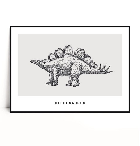 Plakat STEGOSAURUS