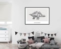 Plakat STEGOSAURUS