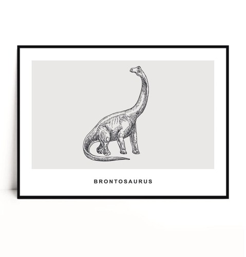 Plakat BRONTOSAURUS