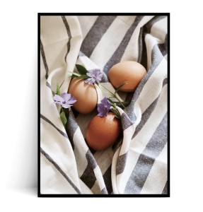 Plakat ŚWIĄTECZNE JAJECZKA no.1