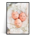 Plakat WESOŁE PISANKI no.1