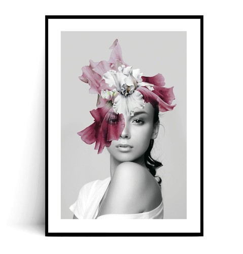 Plakat IRIS WOMAN z marginesem