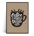 Plakat COFFEE IS ALWAYS