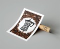 Plakat COFEE MAKES EVERYTHING BETTER z marginesem