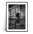 Plakat JUST PLAY z marginesem