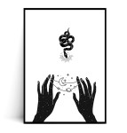 Plakat BOHO DŁONIE no.2