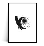 Plakat BOHO DŁOŃ no.2