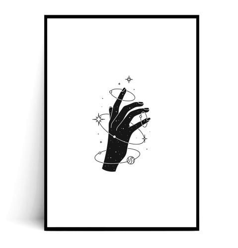 Plakat BOHO DŁOŃ