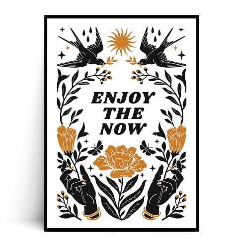 Plakat ENJOY THE NOW