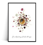 Plakat BEAUTIFUL DAYS STARTS WITH COFFEE