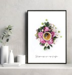 Plakat HAPPINESS IS CUP OF COFFEE