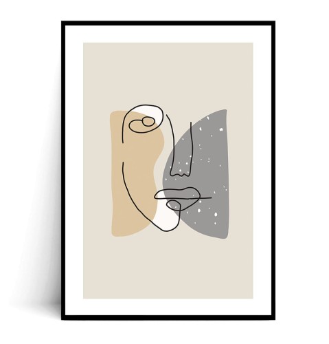 Plakat MODERN ART no.10 z marginesem