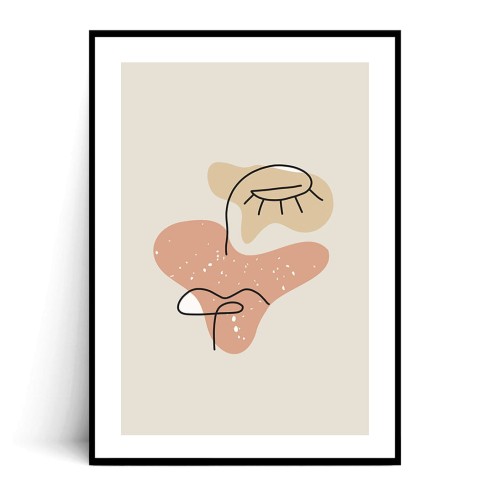 Plakat MODERN ART no.12 z marginesem