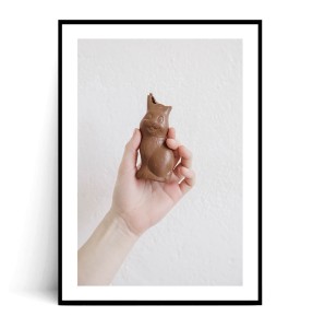 Plakat KRÓLIK Z CZEKOLADY