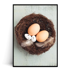 Plakat KOSZYCZEK Z JAJKAMI no.3