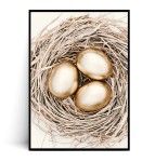 Plakat ZŁOTE PISANKI