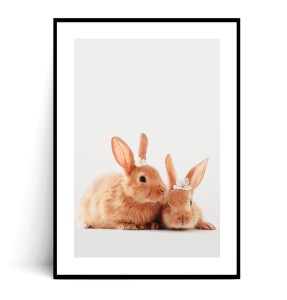 Plakat WIELKANOCNE KRÓLICZKI