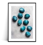 Plakat BŁĘKITNE PISANKI