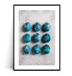 Plakat BŁĘKITNE PISANKI no.1