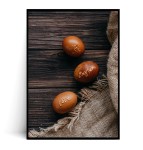 Plakat BRĄZOWE PISANKI no.1