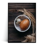 Plakat BRĄZOWA PISANKA