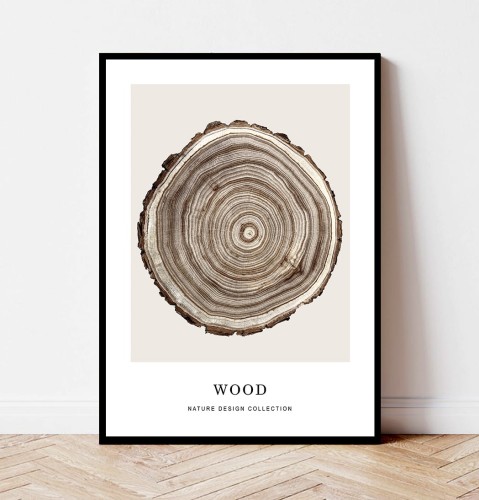Plakat WOOD no.2a