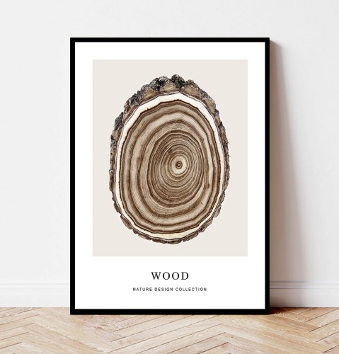 Plakat WOOD no.5a