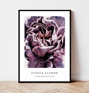 Plakat PURPLE FLOWER no.1