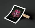 Plakat DIA DE LOS MUERTOS no.2 z marginesem z napisem