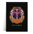Plakat DIA DE LOS MUERTOS no.3 b z napisem bez marginesu