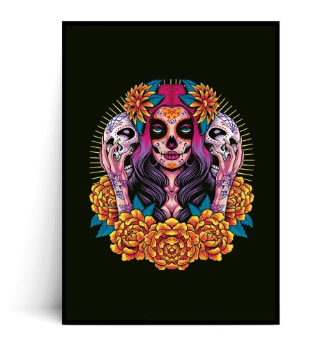 Plakat DIA DE LOS MUERTOS no.3a