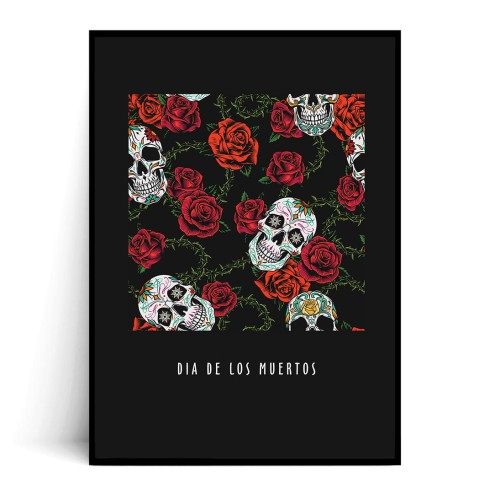 Plakat DIA DE LOS MUERTOS