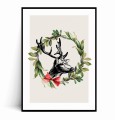 Plakat ŚWIĄTECZNY JELONEK Z WIANKIEM z marginesem.jpg