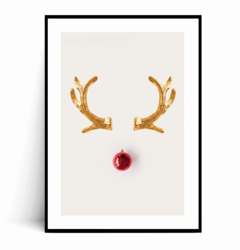 Plakat RUDOLF z marginesem