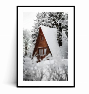 Plakat ZIMOWA CHATKA no.5