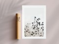 Plakat MINIMAL FLOWERS z marginesem
