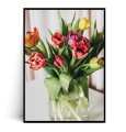Plakat TULIPANY W WAZONIE